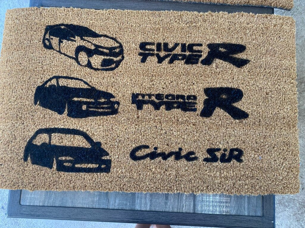 Customized JDM Door Mats