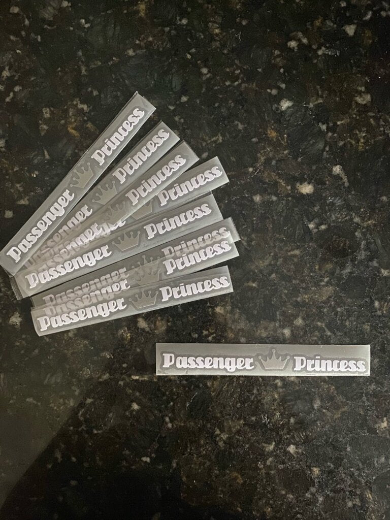 Passenger Princess - Passenger - Sticker